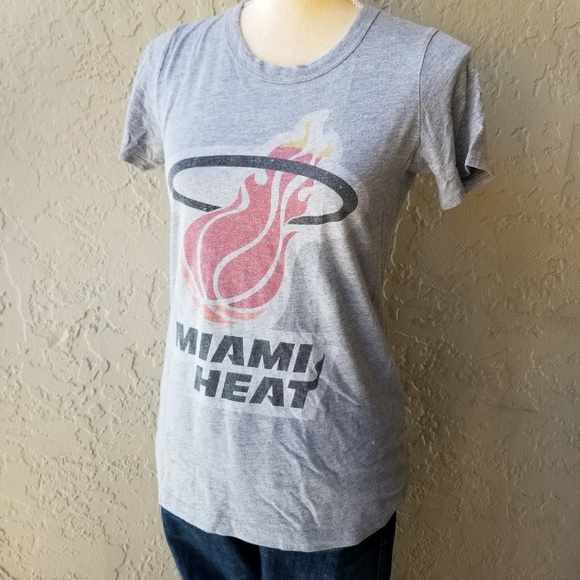 Junk Food | Miami Heat Ladies' Triblend T-shirt - Picture 1 of 4